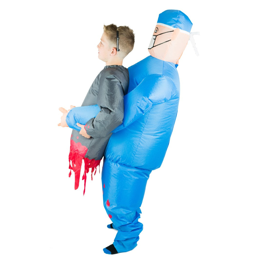 Bodysocks - Kids Inflatable Lift You Up Doctor Costume