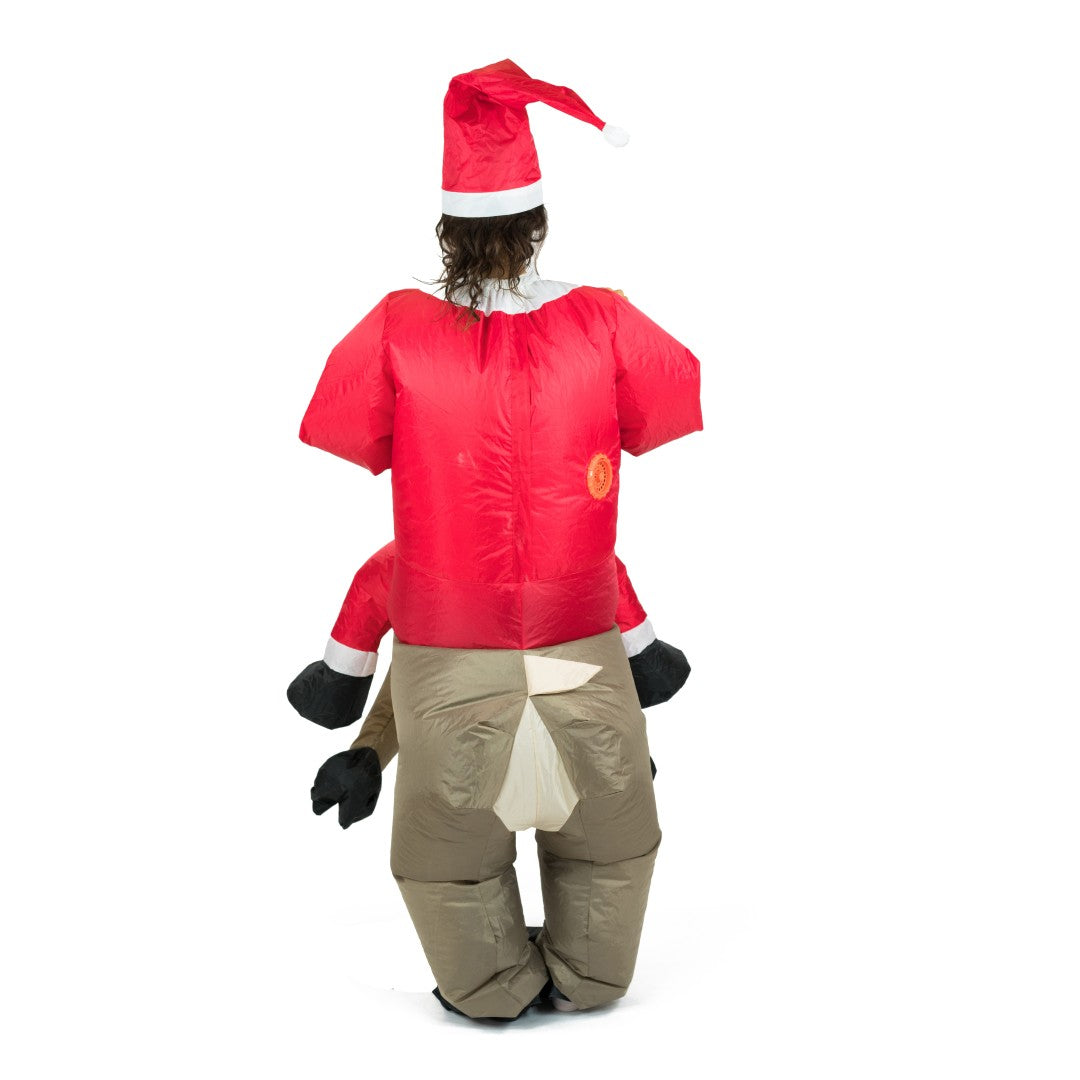 Bodysocks - Adults Inflatable Reindeer Costume