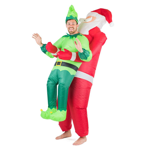Bodysocks - Inflatable Santa & Elf Costume