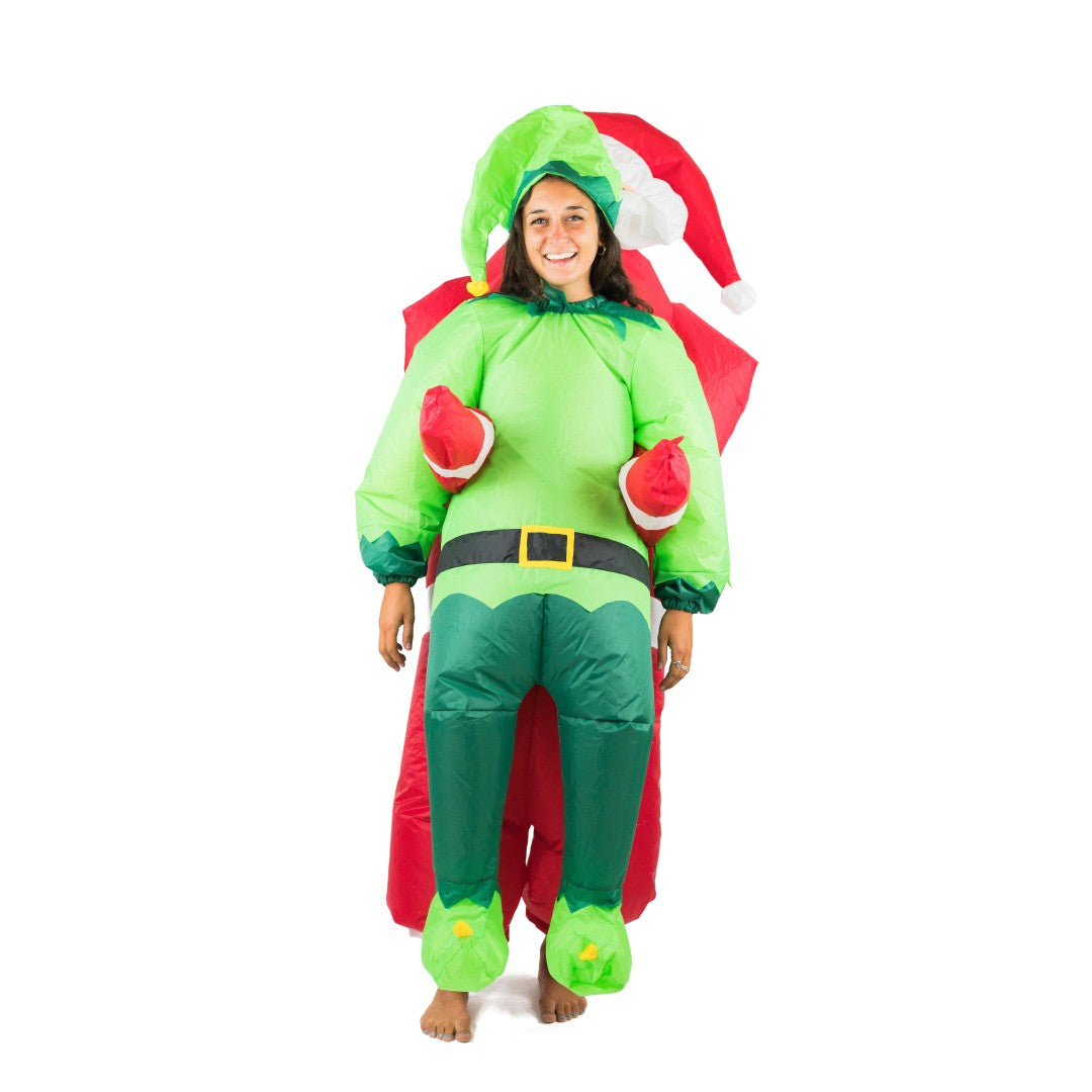 Bodysocks - Inflatable Santa & Elf Costume