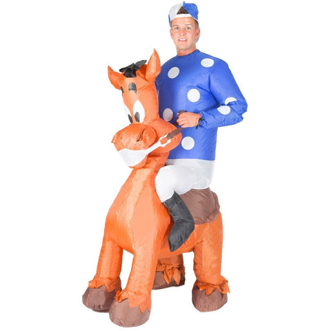 Bodysocks - Inflatable Jockey Costume