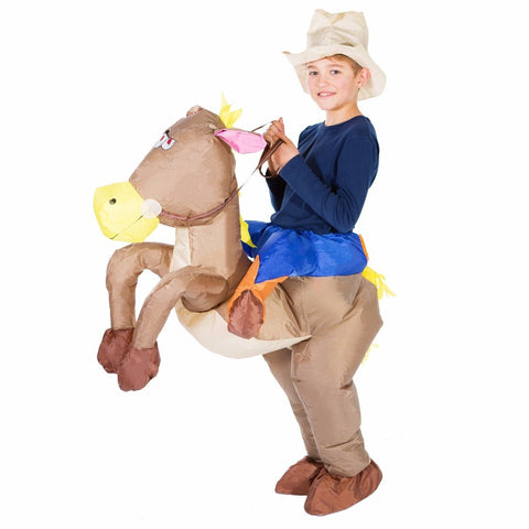 Bodysocks - Kids Inflatable Cowboy Costume