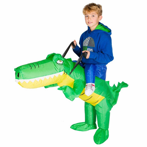 Bodysocks - Kids Inflatable Crocodile Costume