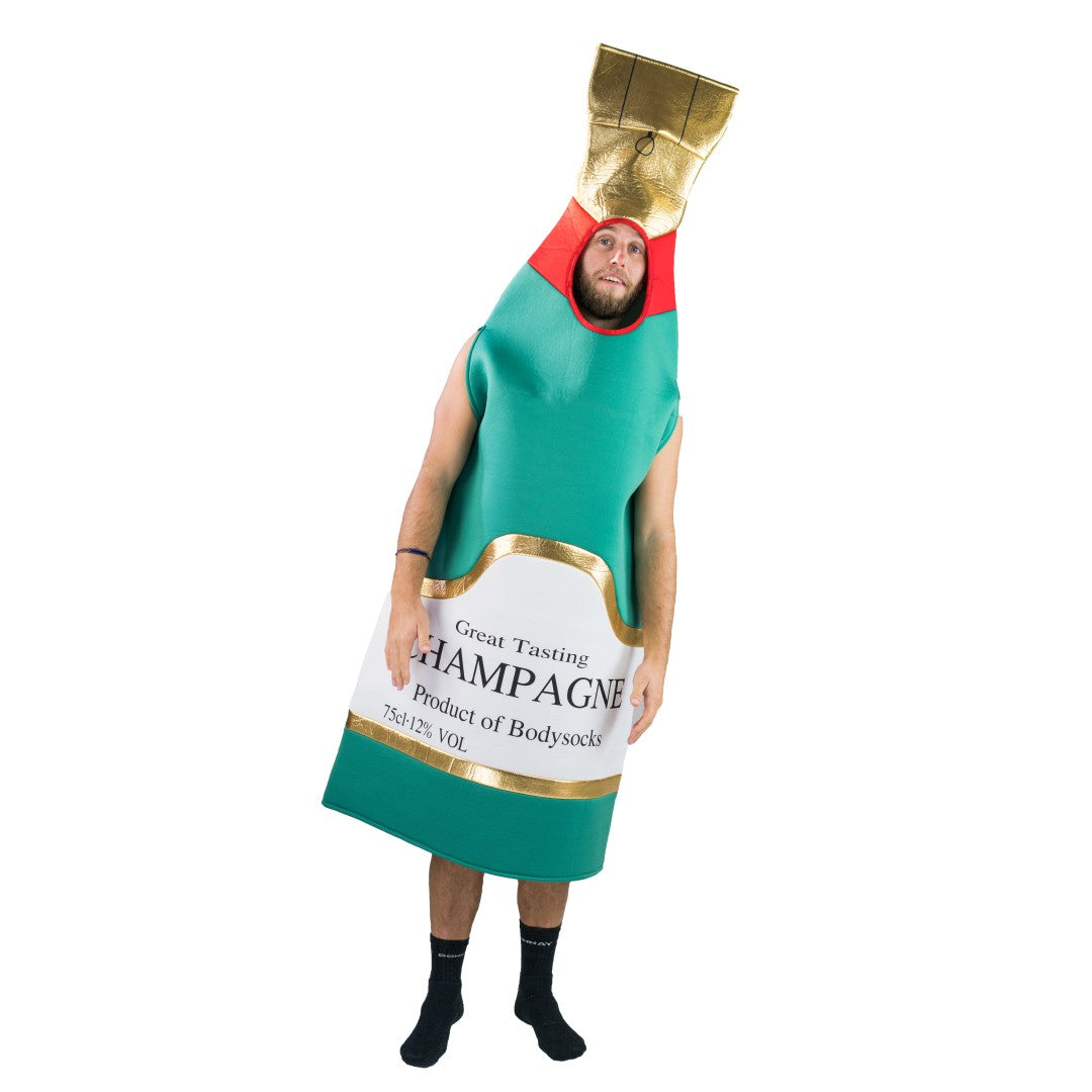 champagne bottle fancy dress EraSpooky Adult Champagne Celebration Costume Funny Halloween Bottle Food Party Outfits for Men Women : Amazon.co.uk: Toys & Games