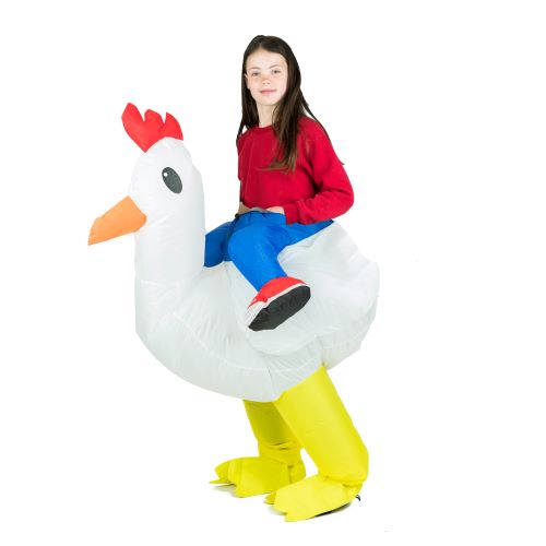 How to Make a Chicken Costume for Kids