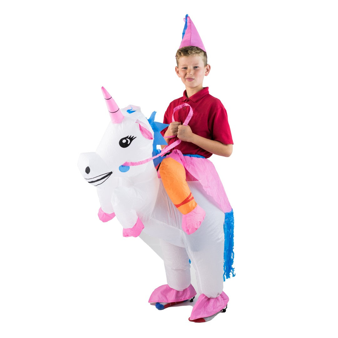 Bodysocks - Kids Inflatable Unicorn Costume
