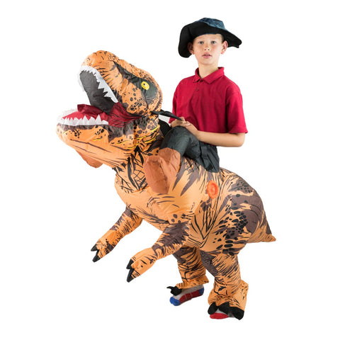 Bodysocks - Kids Inflatable Lift You Up Deluxe Dinosaur Costume