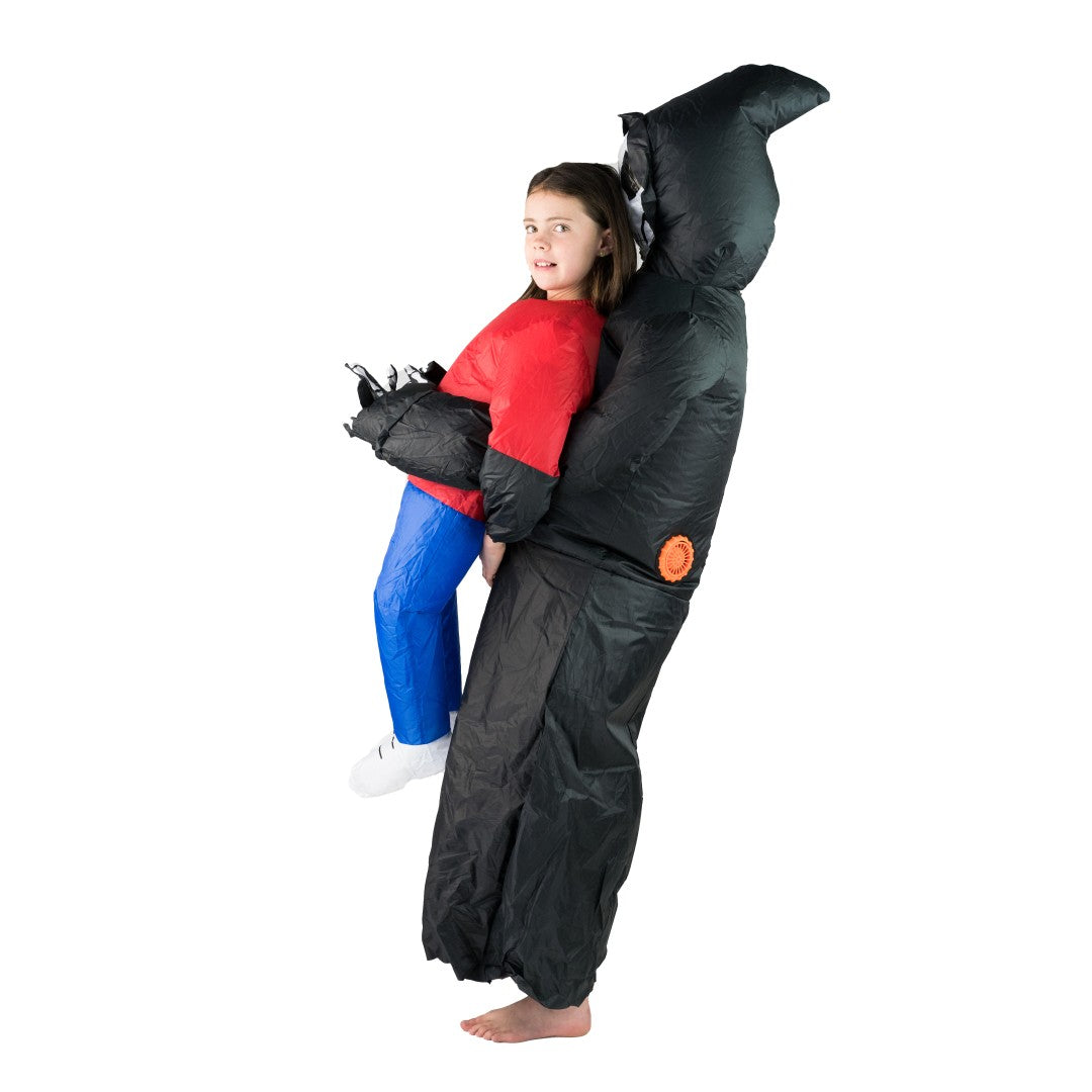 Bodysocks - Kids Inflatable Lift You Up Grim Reaper Costume