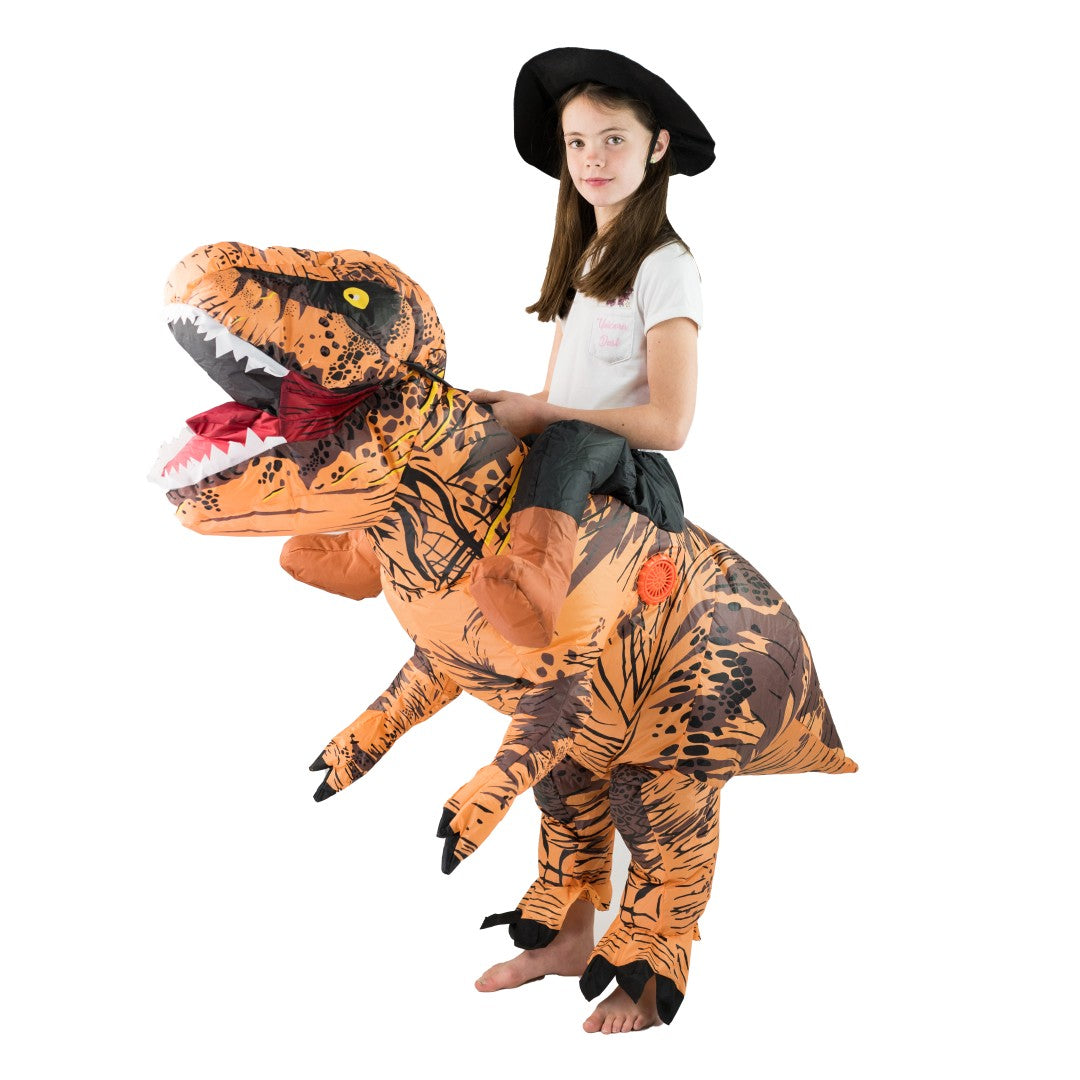 Bodysocks - Kids Inflatable Lift You Up Deluxe Dinosaur Costume