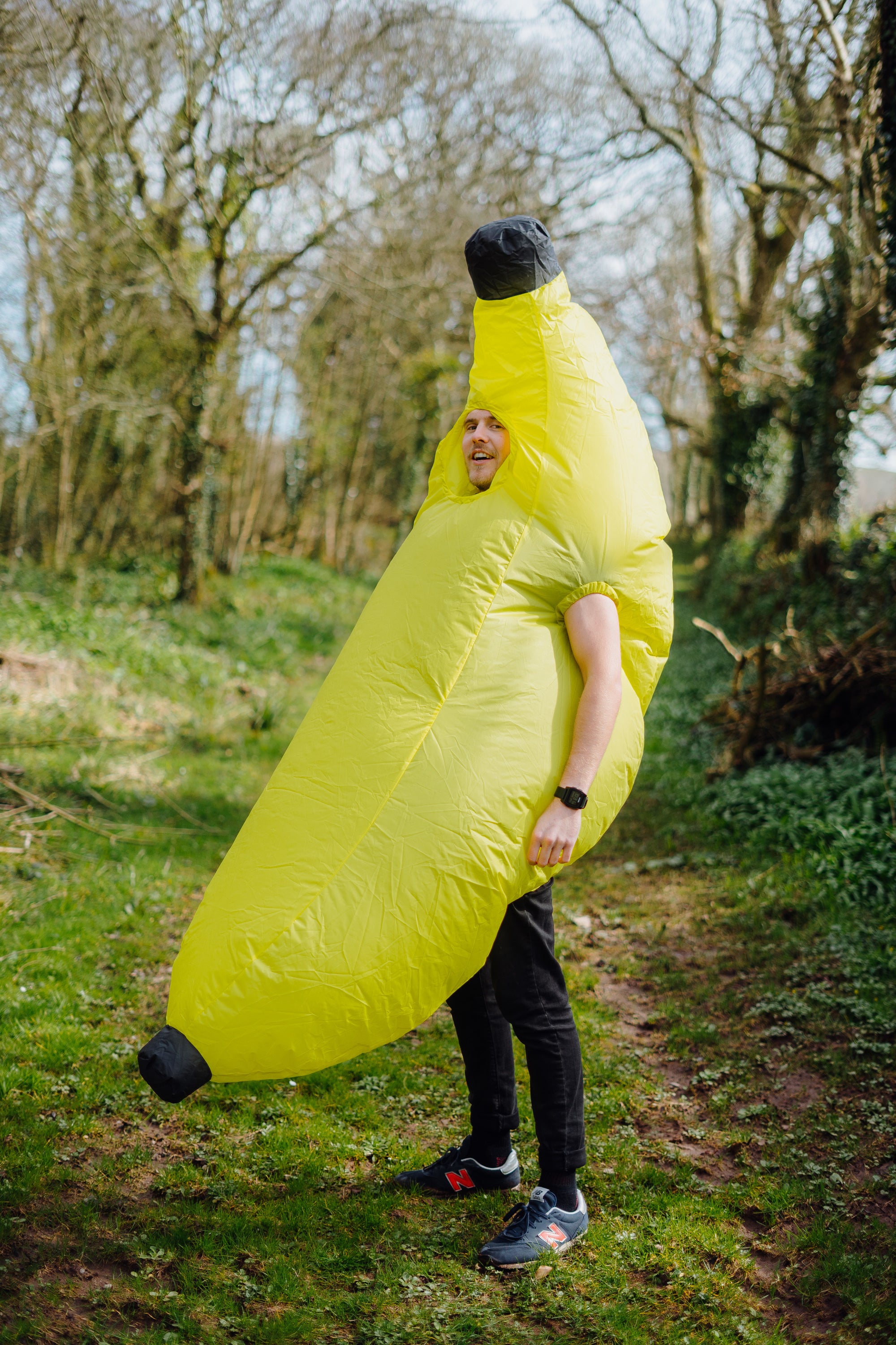 Adults Inflatable Banana Costume Adults Inflatable Banana Costume