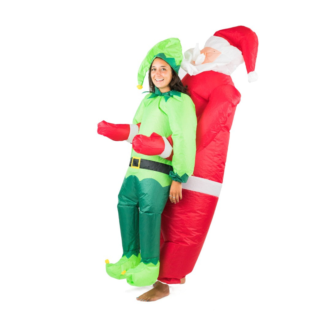 Bodysocks - Inflatable Santa & Elf Costume