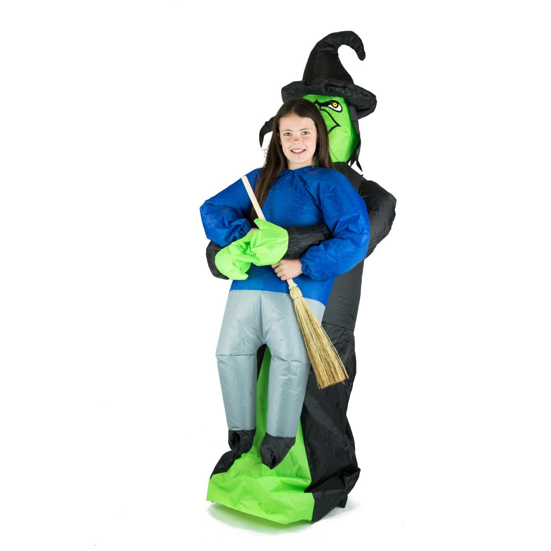 Bodysocks - Kids Inflatable Lift You Up Witch Costume