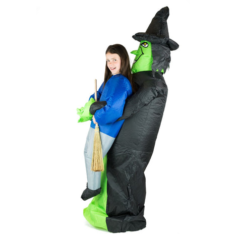 Bodysocks - Kids Inflatable Lift You Up Witch Costume