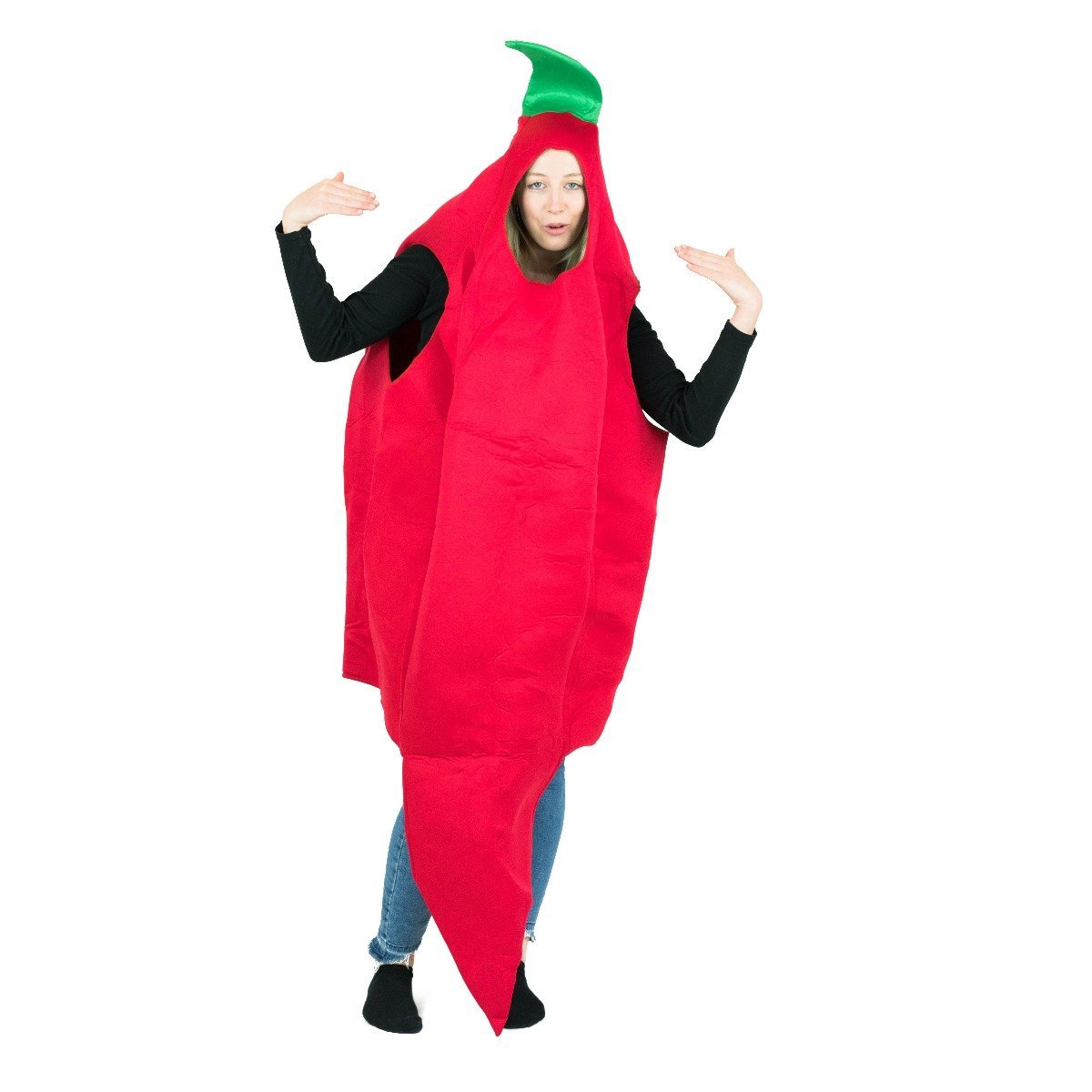 Bodysocks - Chilli Pepper Costume