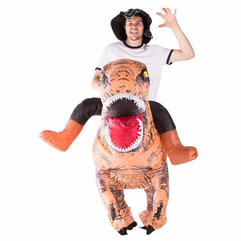Inflatable Lift You Up Deluxe Dinosaur Costume