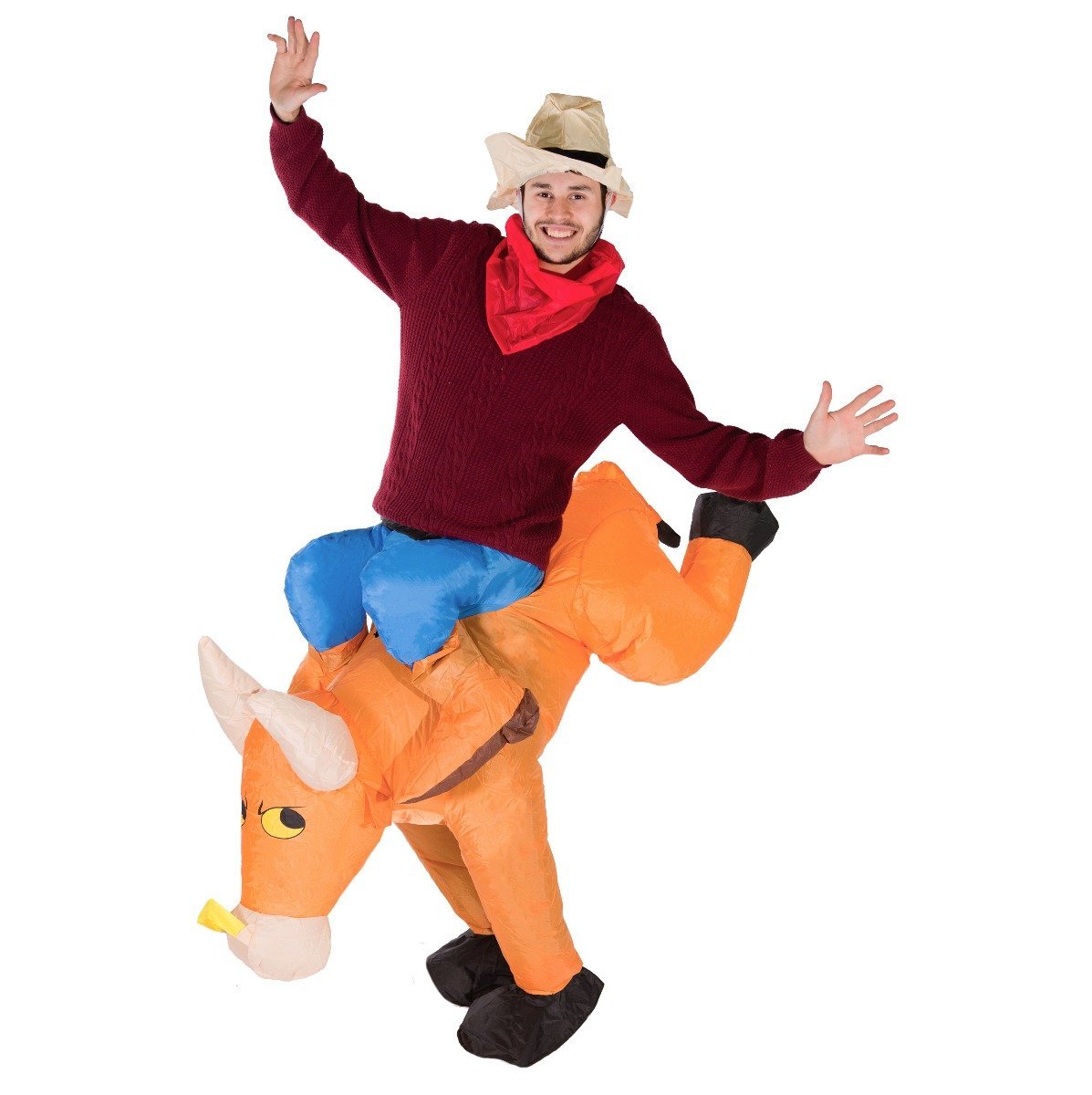 Bodysocks - Blow Me Up Inflatable Bull Costume