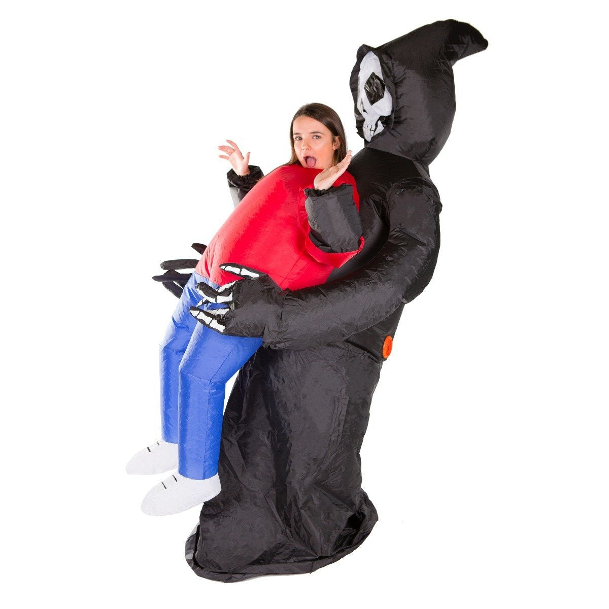 Bodysocks - Inflatable Lift You Up Grim Reaper Costume