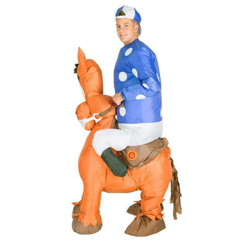 Inflatable Jockey Costume