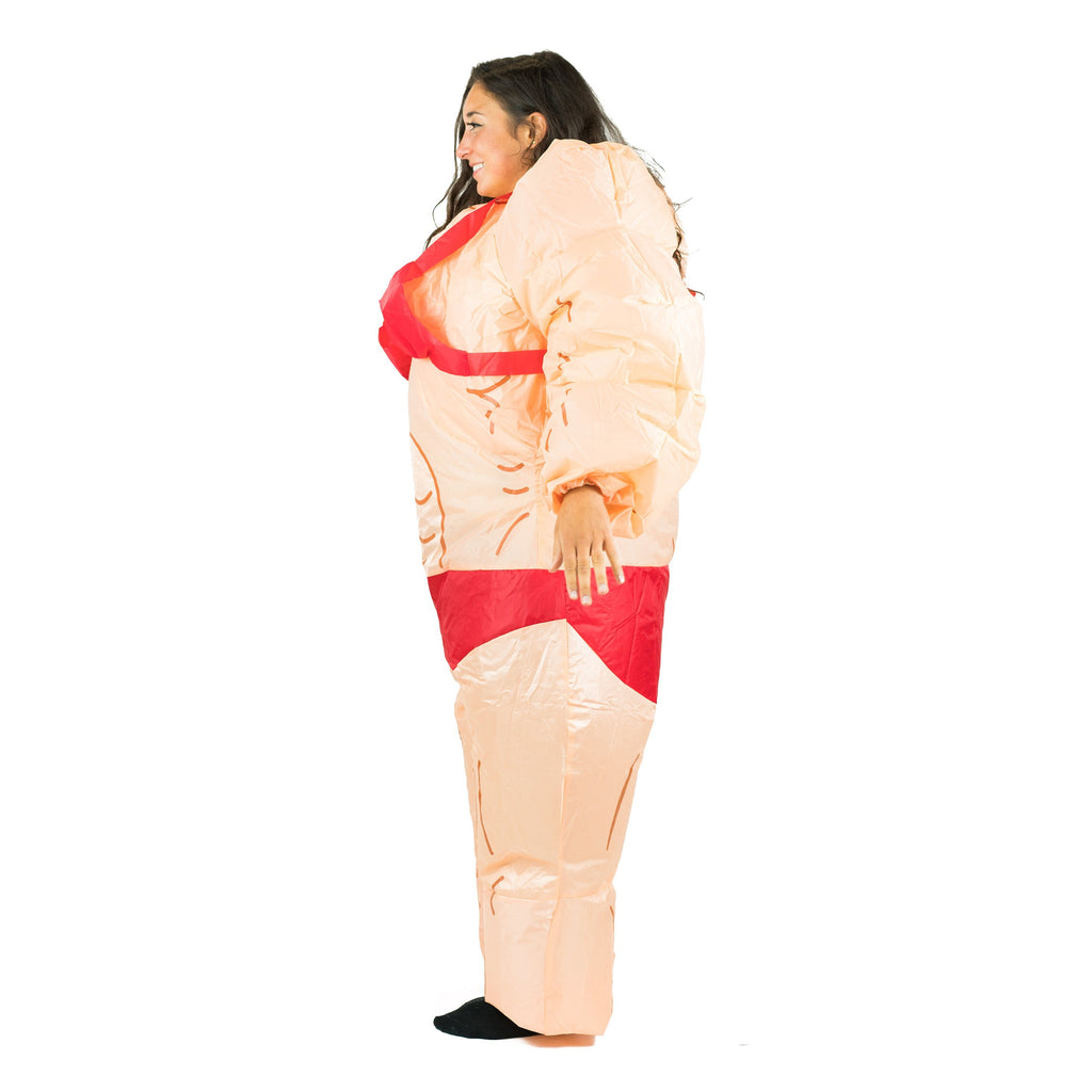 Bodysocks - Inflatable Lady Muscle Suit Costume