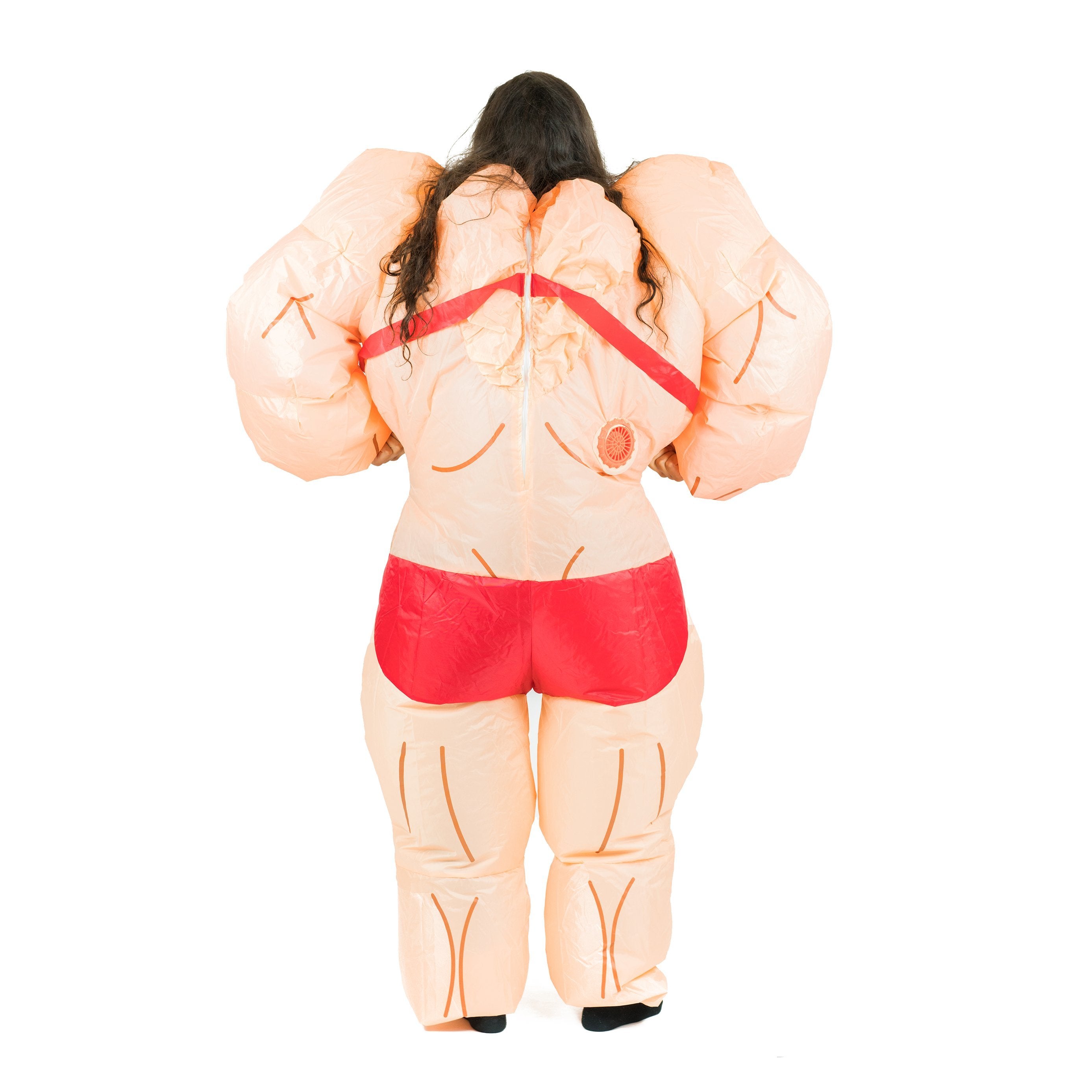 Bodysocks - Inflatable Lady Muscle Suit Costume