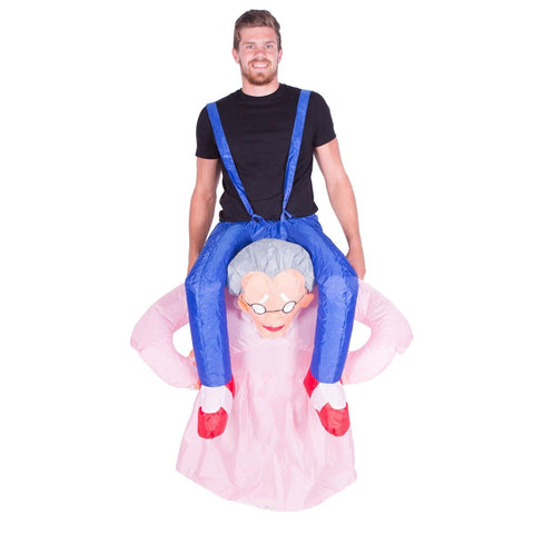 Bodysocks - Inflatable Old Lady Costume