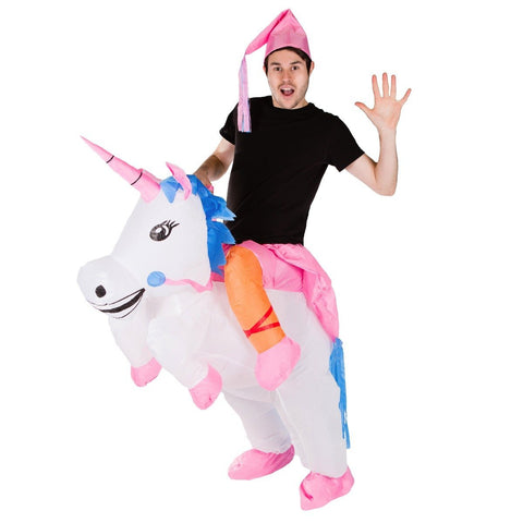 Inflatable Lift You Up Unicorn Costume