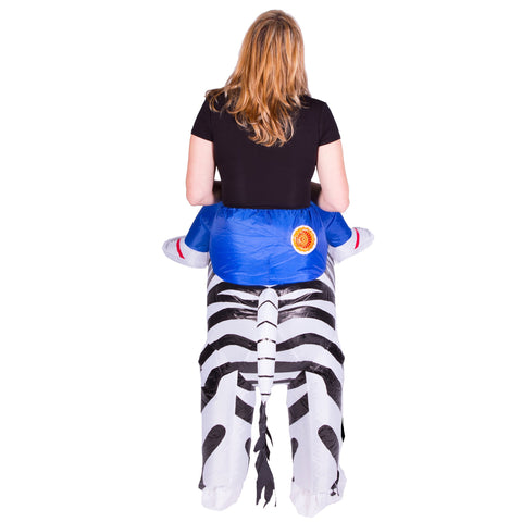 Inflatable Zebra Costume