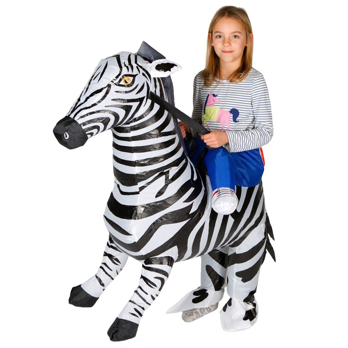 Bodysocks - Kids Inflatable Zebra Costume