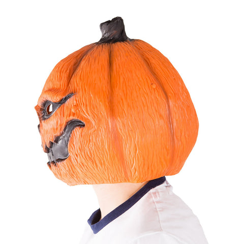 Latex Pumpkin Mask