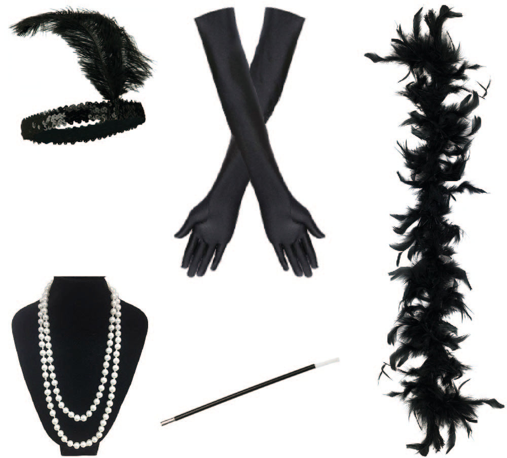 Bodysocks - Flapper Girl Accessory Pack